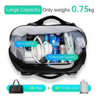 sac de voyage polochon capacité 33L