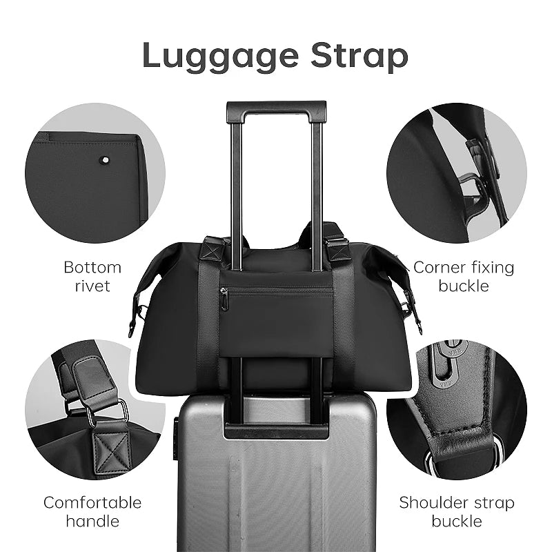 sac de voyage polochon modularité